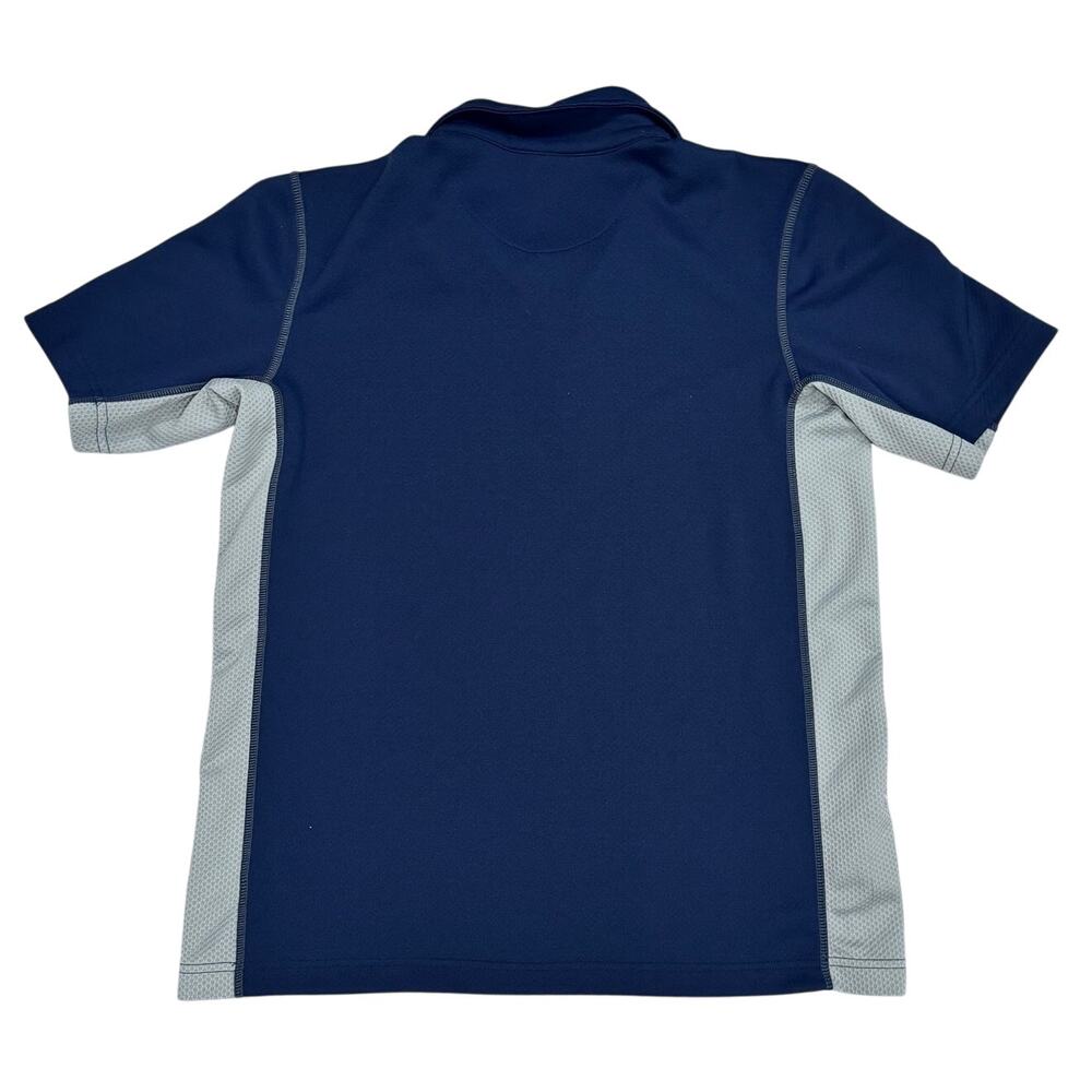 Alo Yoga CoolFit 1/4 Zip Polo Mesh Panels Colorblock Men’s M - Picture 2 of 7